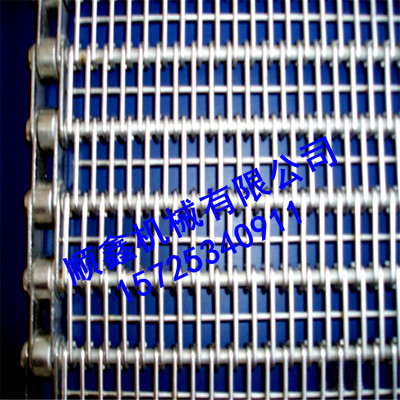 云南廠家直銷輸送機金屬網帶_耐高溫金屬網帶-順鑫網鏈